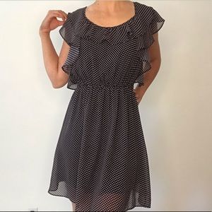 Cute Ruffle Sleeve Detail Dress